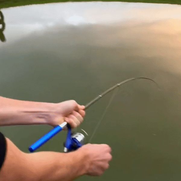 Catch Fish Smarter Pocket Rod + Reel