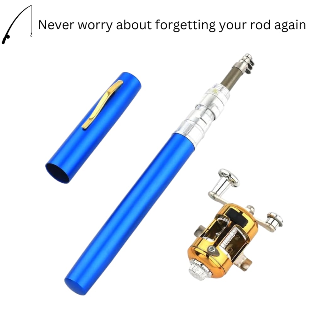 Catch Fish Smarter Pocket Rod + Reel