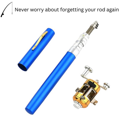 Catch Fish Smarter Pocket Rod + Reel