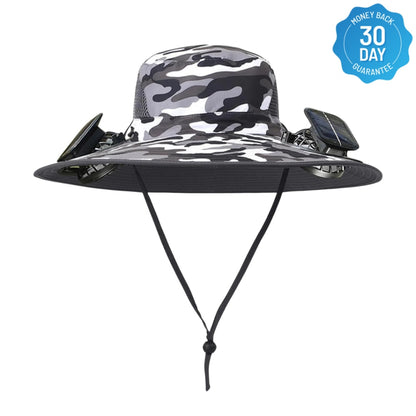 Fish Smarter Fishsing Hat With Built In fan
